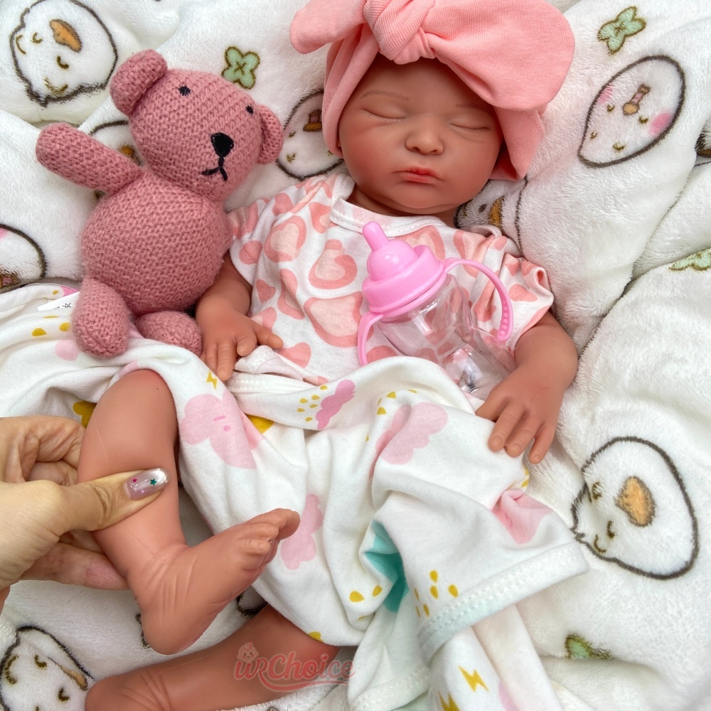 18 inç Yıkanabilir Silikon Ger - Reborn Baby Doll Silicone Realistic incelemesi ve fiyatı